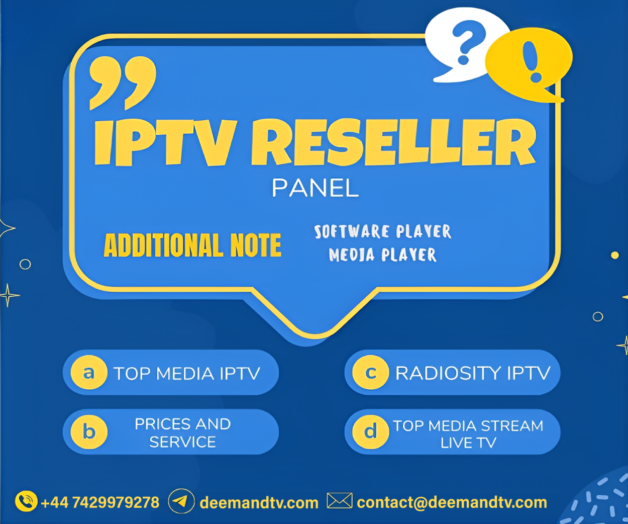 B1G IPTV Panel